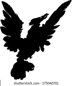 Silhouette of Roc bird