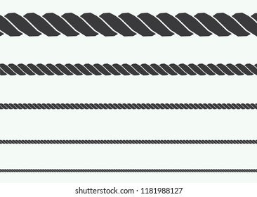 silhouette of rope illustration