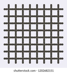silhouette of rope vector