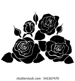 17,429 Black and white rose border Images, Stock Photos & Vectors ...