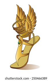 Winged Sandals Images, Stock Photos 