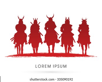 侍 シルエット のイラスト素材 画像 ベクター画像 Shutterstock