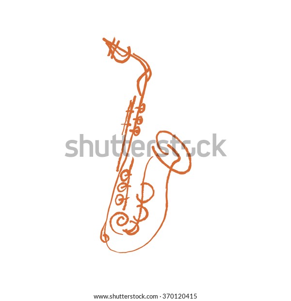 サクソフォンのシルエット 装飾用の楽器 デザイン ロゴ アイコン ジャズフェスティバル 音楽店用の抽象的なサクソフォン サクソフォンのベクターイラスト サクソフォンのアイコン Saxのロゴ のベクター画像素材 ロイヤリティフリー