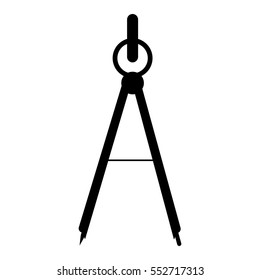 silhouette school compass tool study
