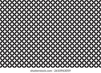 Silhouette seamless repeated pattern, isolated from background