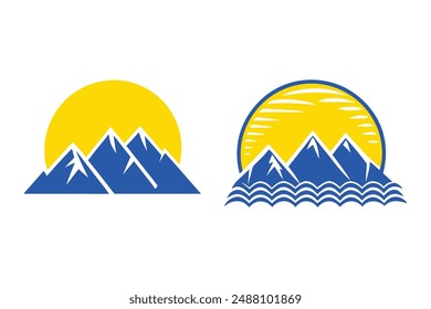 Silhouette set of Palm Tree 