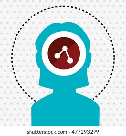 silhouette share connection icon