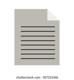 silhouette sheet with lines corner bend