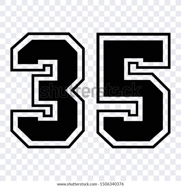 35 jersey number