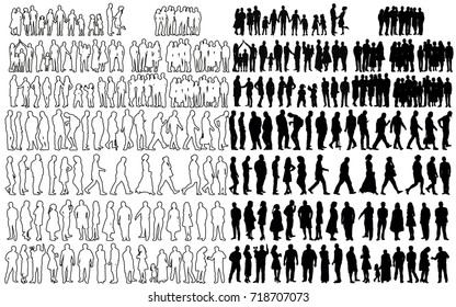 30,865 Man walking outline Images, Stock Photos & Vectors | Shutterstock