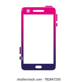 silhouette smartphone technology to call and talk communication