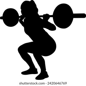 silhouette sport man isolated vector