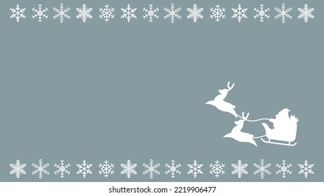 silhouette style reindeer wallpaper illustration