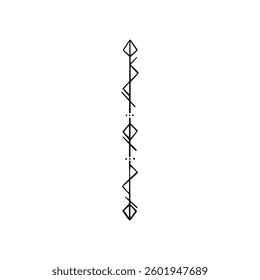 The Silhouette Symbol Viking Vector