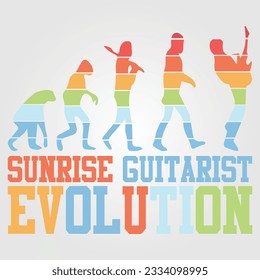 Silhouette Of Theory Of evolution Of Man Human Development From Monkey To Caveman, Farmer Basketball Baseball Excavator Skater Dancing Sword Karate Surfer Poker Evolution Sketch Vector Illustration