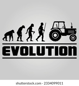 Silhouette Of Theory Of evolution Of Man Human Development From Monkey To Caveman, Farmer Basketball Baseball Excavator Skater Dancing Sword Karate Surfer Poker Evolution Sketch Vector Illustration