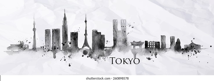 397 Tokyo skyline drawing Images, Stock Photos & Vectors | Shutterstock