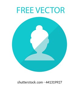 silhouette torso free vector style flat