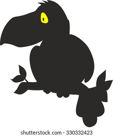 silhouette toucan