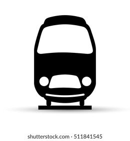 silhouette train technology transport