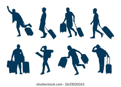 silhouette traveler collection set simple design