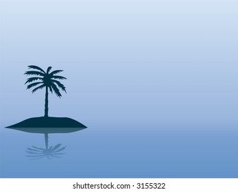 Silhouette of a tree