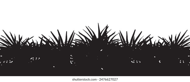 Árbol de silueta hojas de fondo abstracto. Patrón natural y espacio de copia o vacío. Para anuncios, tarjetas de visita, folletos y fondos blancos.