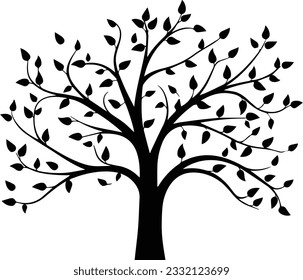 Silhouette tree photo and vector images