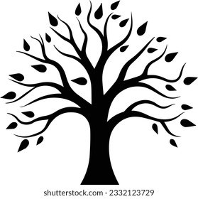 Silhouette tree photo and vector images