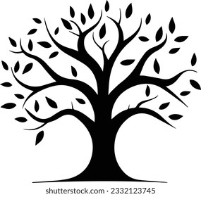 Silhouette tree photo and vector images