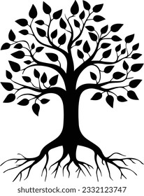 Silhouette tree photo and vector images