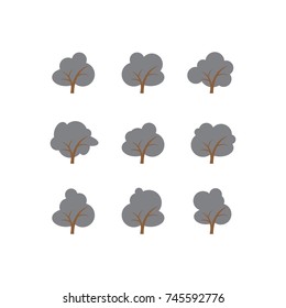 Silhouette Tree for Vector Designs