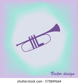 Silhouette trumpet