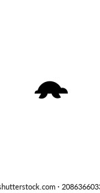 Silhouette Turtle Heraldry Logo Design Inspiration