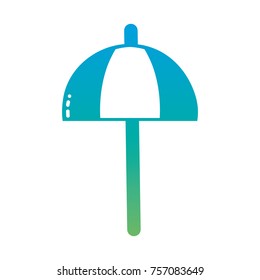 silhouette umbrella open style to weather protection