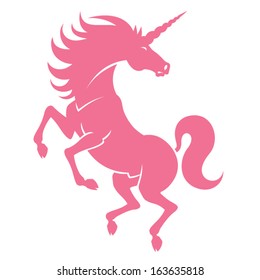 silhouette of a unicorn