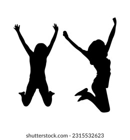 silhouette vector art, icon, and Graphics vecetor