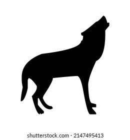 Silhouette Vector Barking Dog Stock Vector (Royalty Free) 2147495413 ...