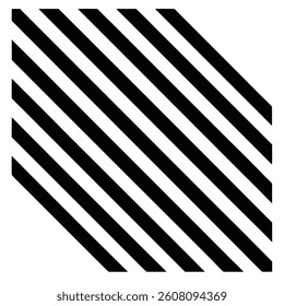 Silhouette vector of bold diagonal steaks design. Diagonal steaks pattern vector art design on white background