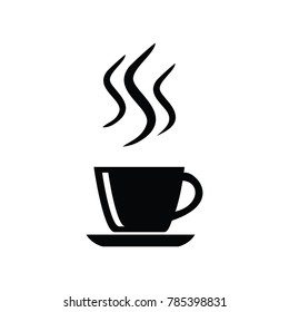 Silhouette Vector Cup Coffee