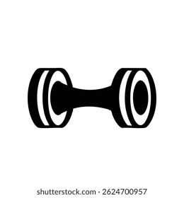 silhouette Vector Dumbbell, Fitness, Vector