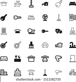 silhouette vector icon set such as: plug, blower, street, place, town, industry, box, conceptual, professional, team, block, cold, company, entry, iron, cloth, futuristic, warehouse, stove