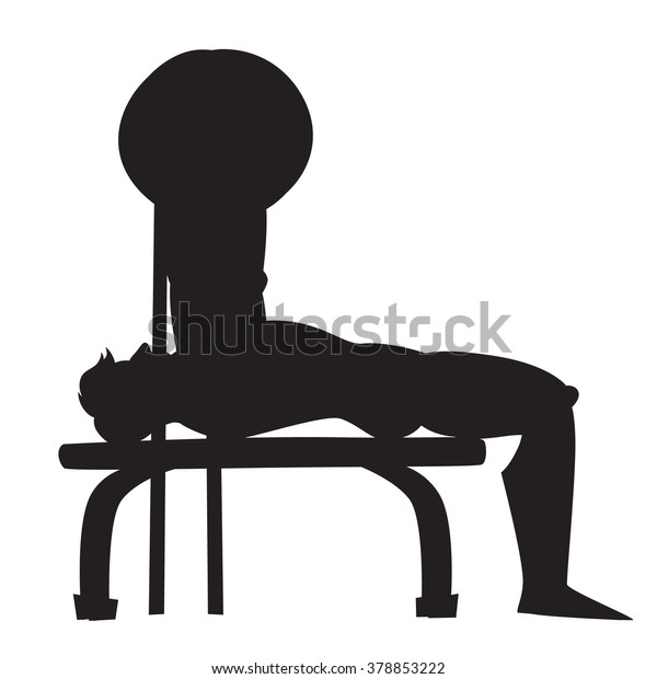 Silhouette Vector Illustration Cartoon Style Athlete Stock Vector
