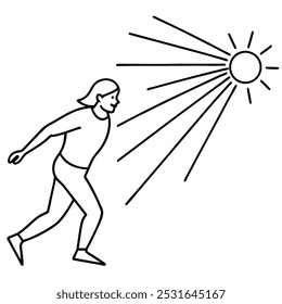 silhouette vector line art illustrator