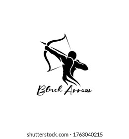 SILHOUETTE VECTOR LOGO OF AN ARROW
