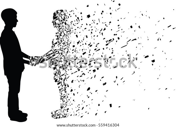 Silhouette Vector Man Woman Look Like Stock Vector Royalty Free 559416304 Silhouette Vector Man Woman Look Like Stock Vector Royalty Free 559416304