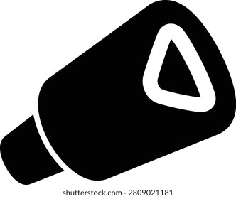 Silhouette vector megaphone icon for public announcement and communication design