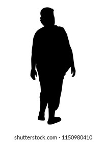  silhouette vector. Person concept.