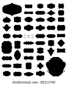 783,058 Frame silhouette vector Images, Stock Photos & Vectors ...