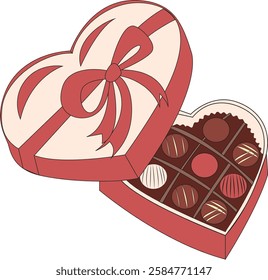 Silhouette vector Valentine's Day gift